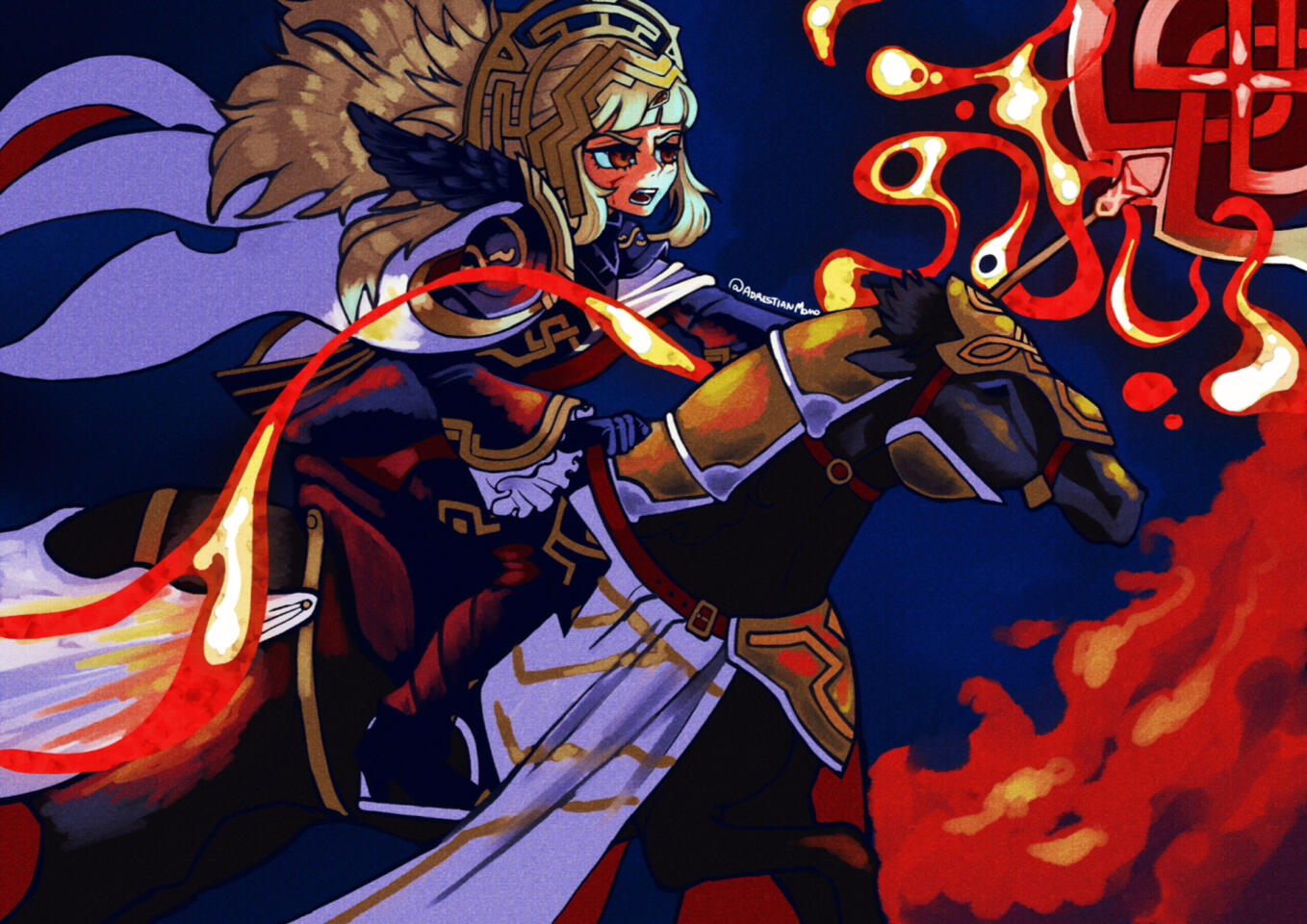 Fire Emblem - Veronica - Fullbody