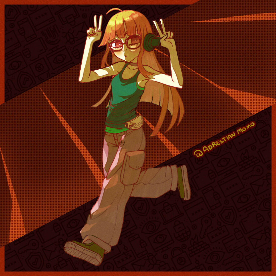 Persona - Futaba Sakura - Full Body