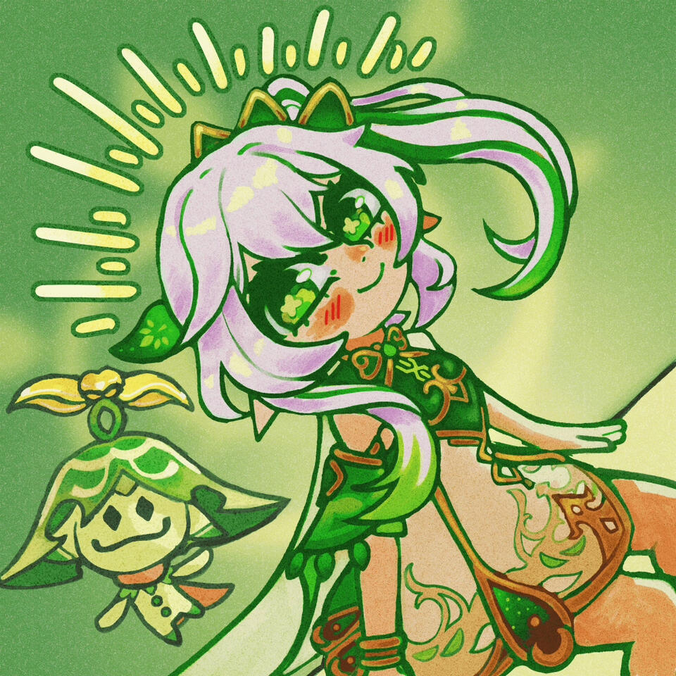 Genshin Impact - Nahida - Half Body